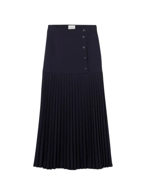 Claudie Pierlot pleated A-line skirt