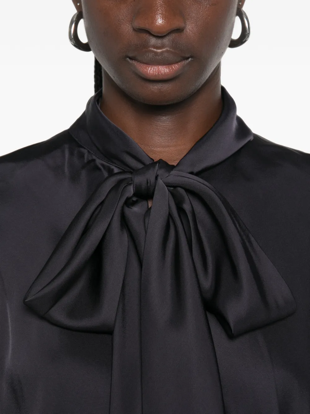 Maje Mini-jurk met lange mouwen Blauw