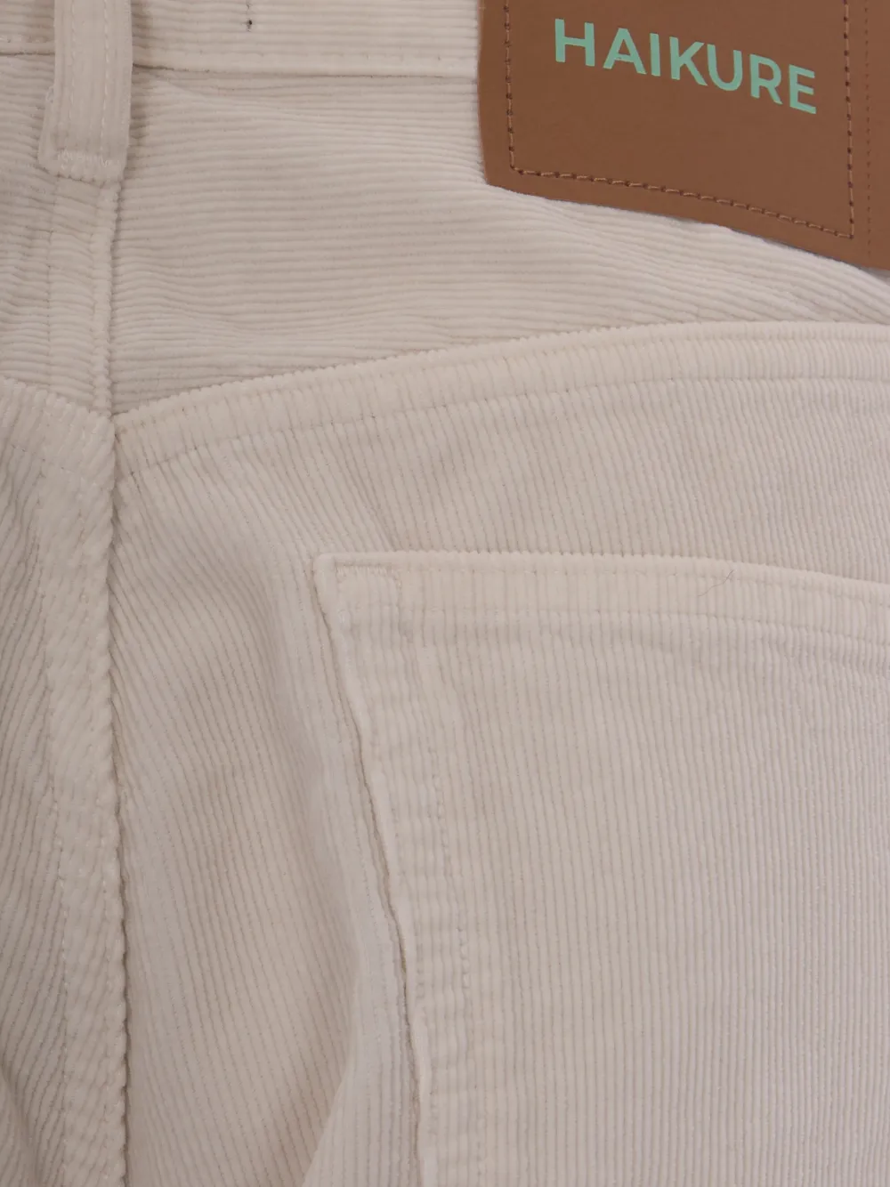 Haikure Jeans met wijde pijpen Wit