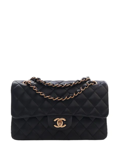 CHANEL Pre-Owned 2021-2026 Small Classic Lambskin Double Flap shoulder bag