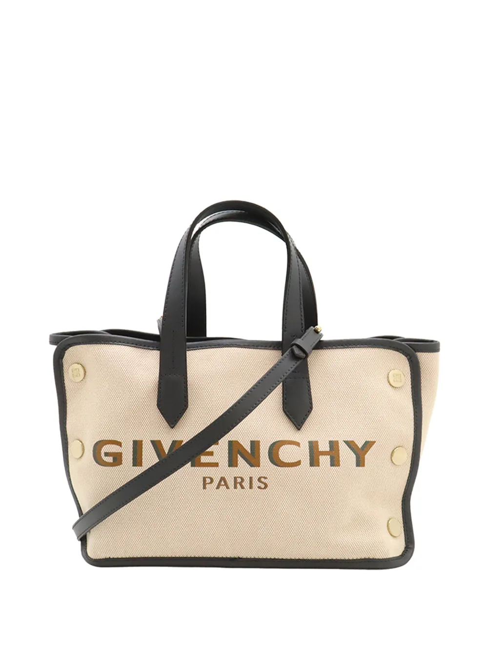 Givenchy Pre-Owned 2020-2026 Mini Canvas Bond satchel - Grigio