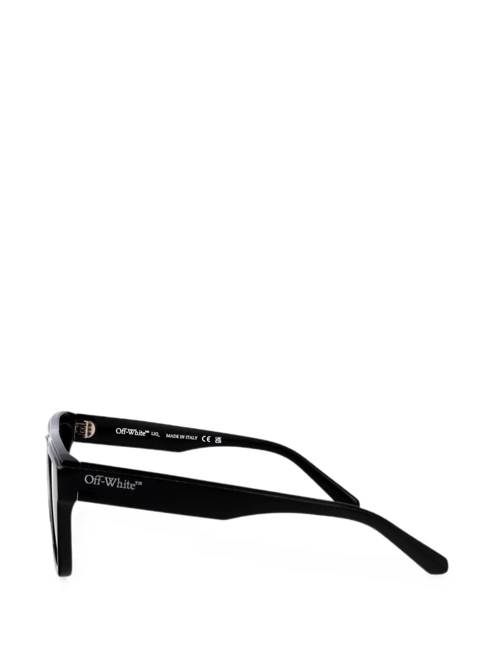 Off-White Eyewear Warwick zonnebril met vierkant montuur Zwart