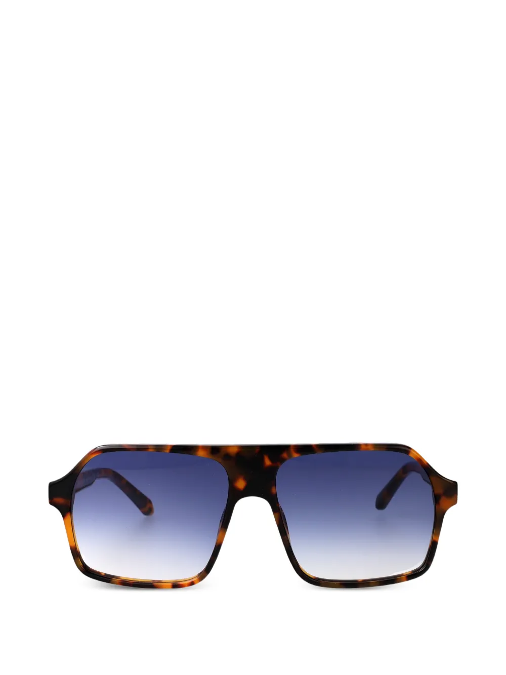 Palm Angels Eyewear Camino geometric-frame sunglasses - Marrone
