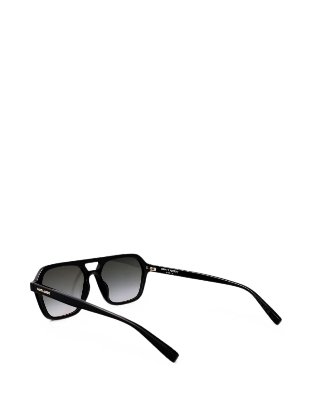 Saint Laurent Eyewear Zonnebril met piloten montuur Zwart
