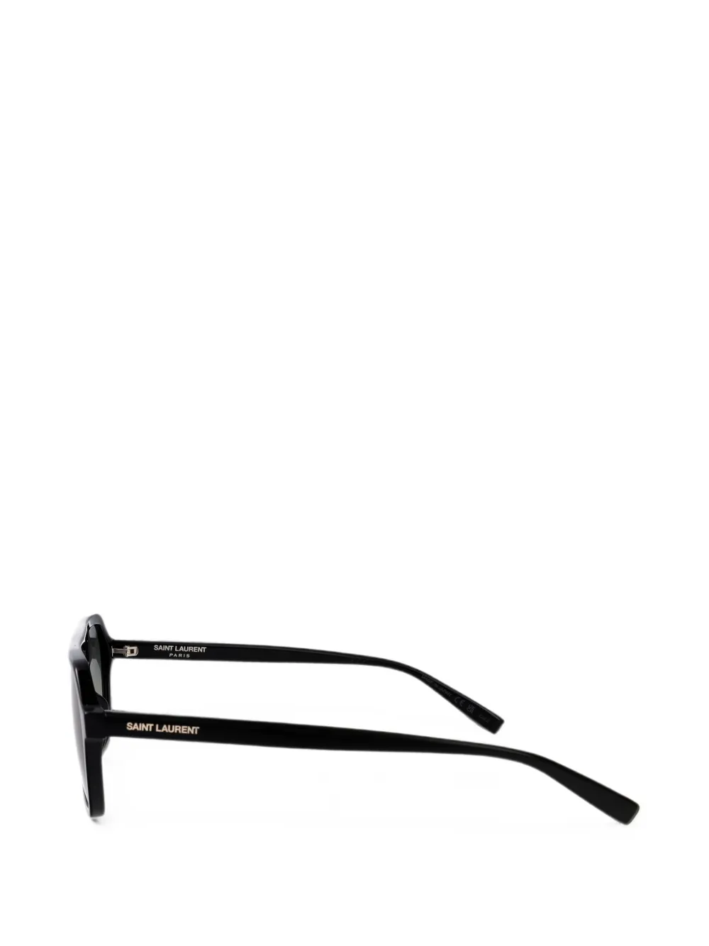 Saint Laurent Eyewear Zonnebril met piloten montuur Zwart