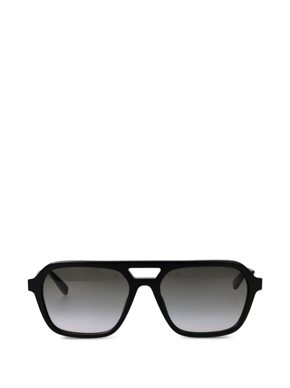 Saint Laurent Eyewear Zonnebril met piloten montuur Zwart