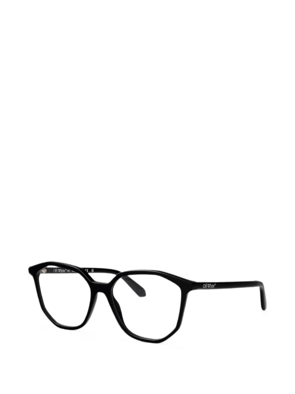 Off-White Eyewear Bril met geometrisch montuur Zwart
