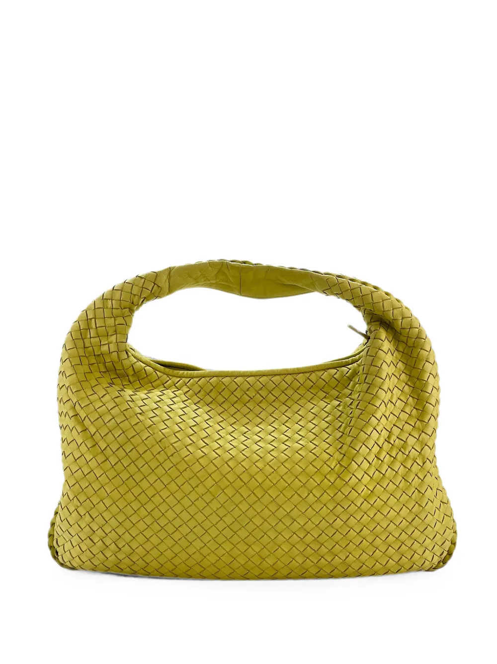Bottega Veneta Pre-Owned Intrecciato leather tote bag - Giallo