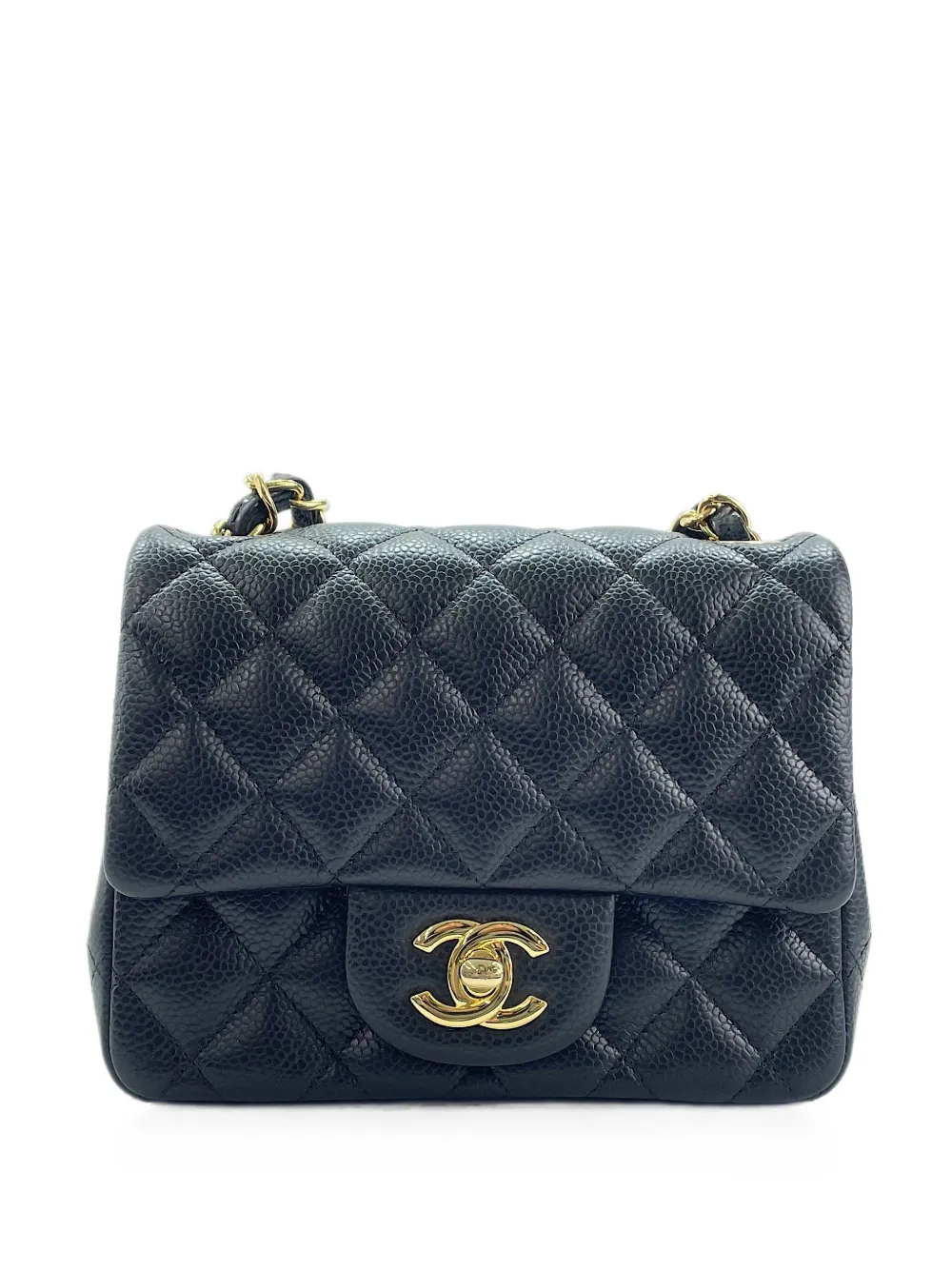 CHANEL Pre-Owned mini Square Flap quilted shoulder bag - Nero