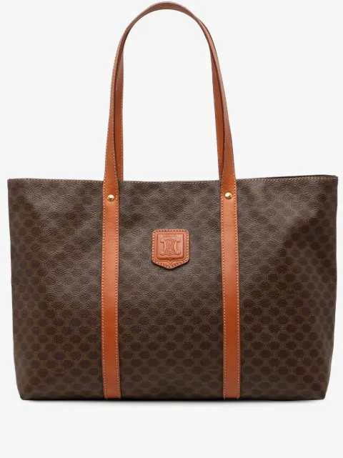 Celine Pre-Owned tote de lona Macadam revestida 1997