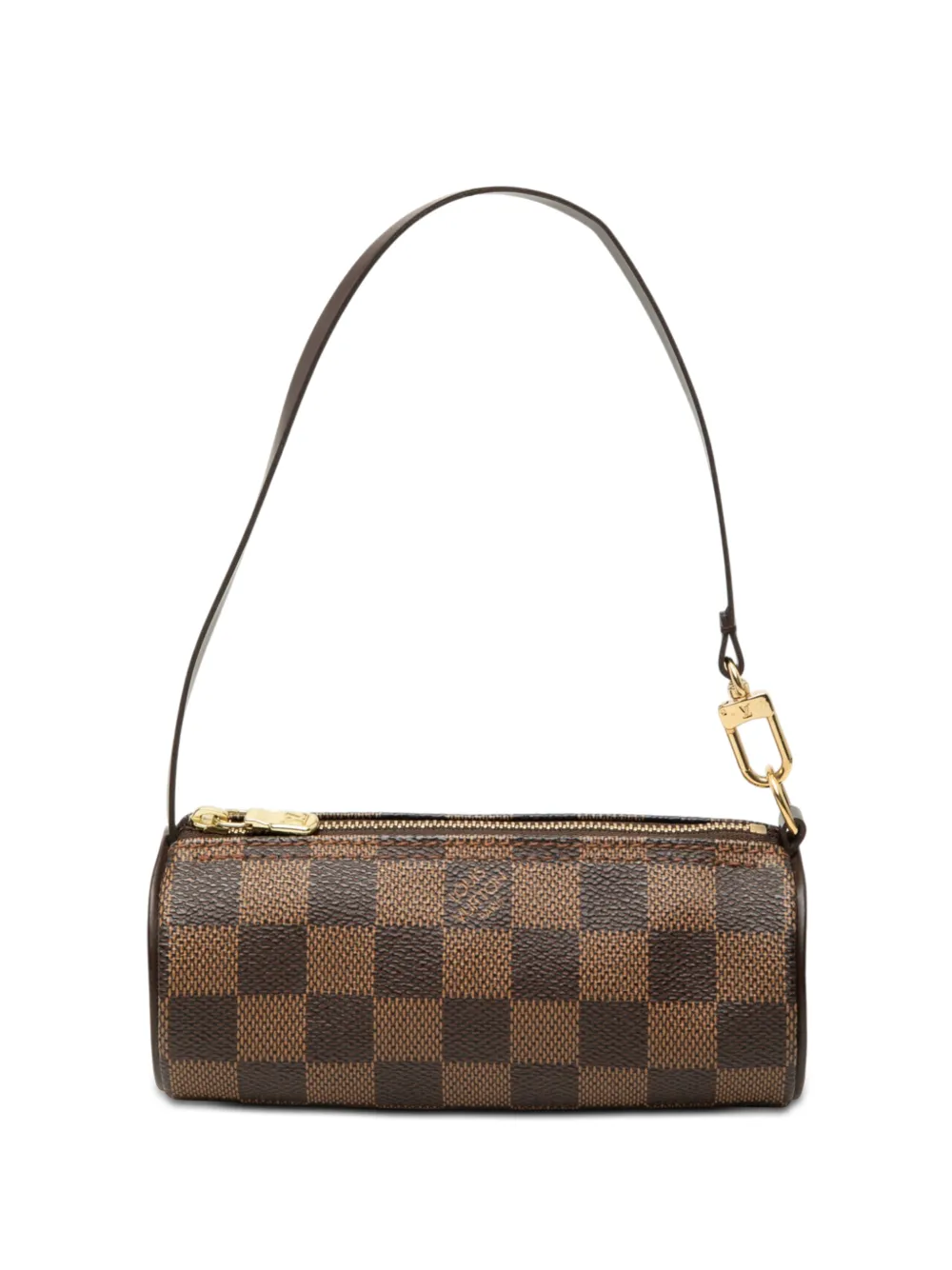 Louis Vuitton Pre-Owned 1990-2020 Damier Ebene Papillon Pochette handbag - Braun