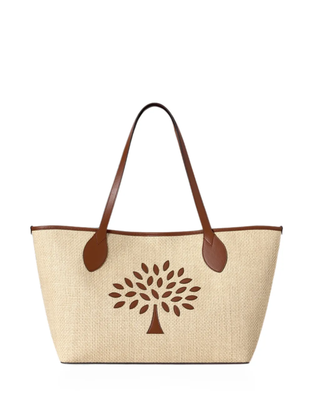 Mulberry Tree woven tote bag - Toni neutri