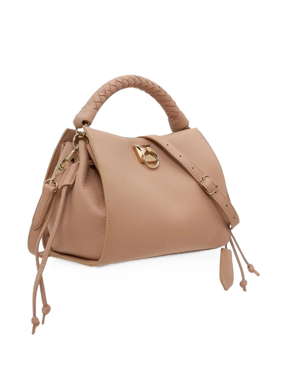 Mulberry Iris braided-handle tote bag Beige