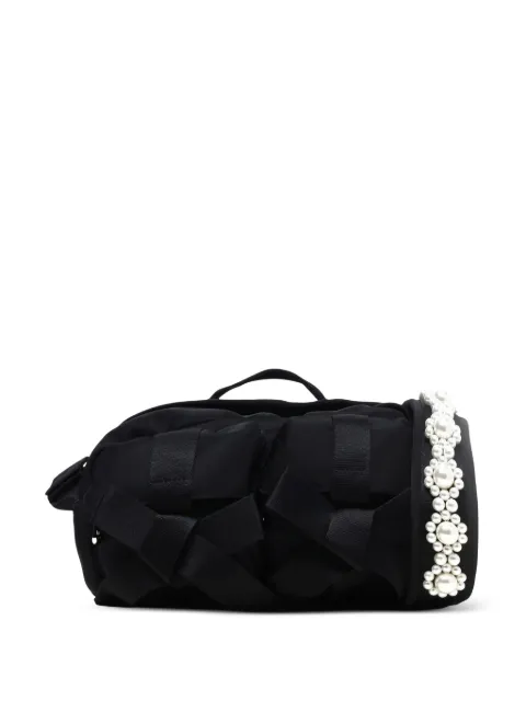 Simone Rocha faux-pearl bow crossbody bag