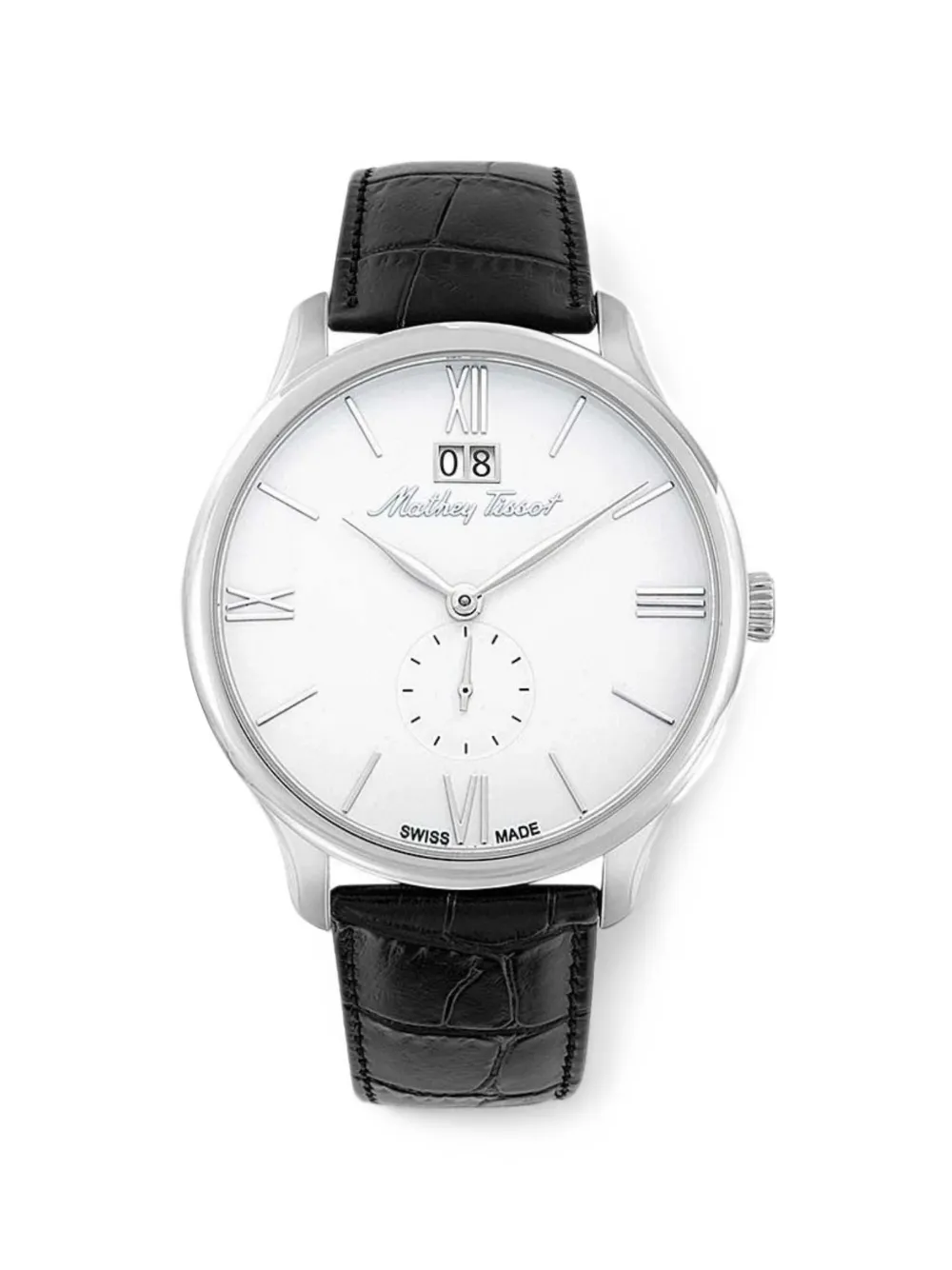 Mathey Tissot Edmond 42mm watch - Argento