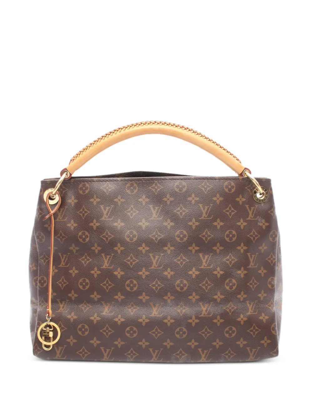 Louis Vuitton Pre-Owned 2015 Artsy MM Monogram shoulder bag - Braun