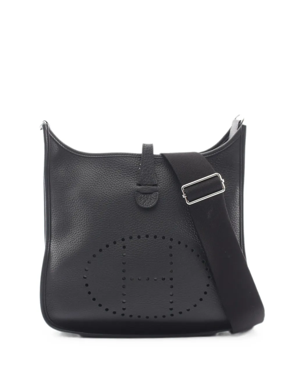 Hermès Pre-Owned 2024 PM Evelyn 3 Troyes shoulder bag - Nero