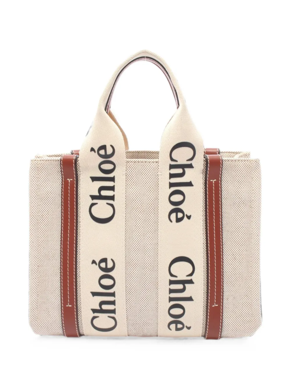 Chloé Pre-Owned 2000s Small Woody handbag - Toni neutri