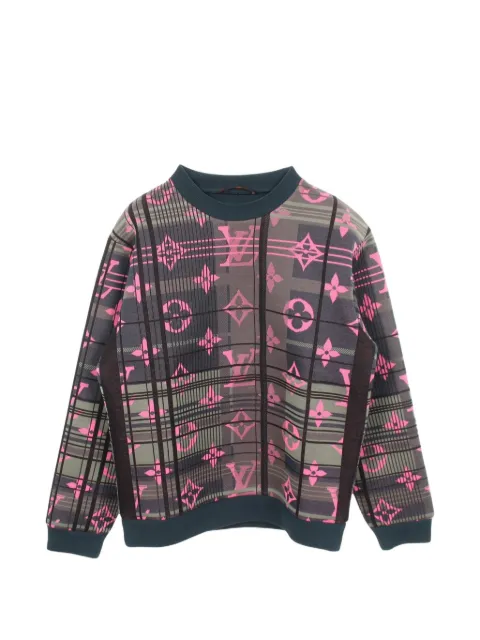 Louis Vuitton Pre-Owned 2010s jacquard sweatshirt