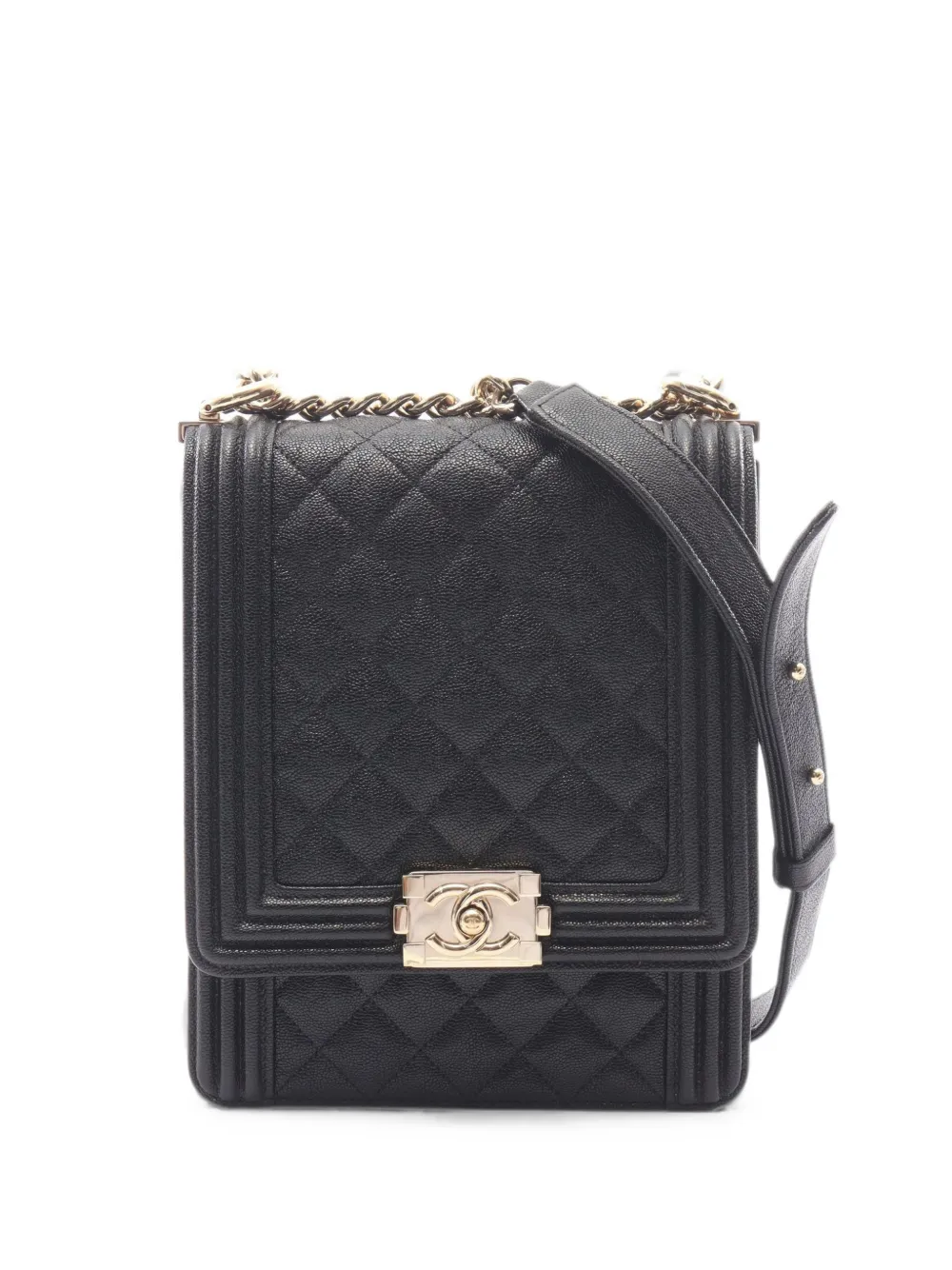 CHANEL Pre-Owned 2019 Boy shoulder bag - Nero