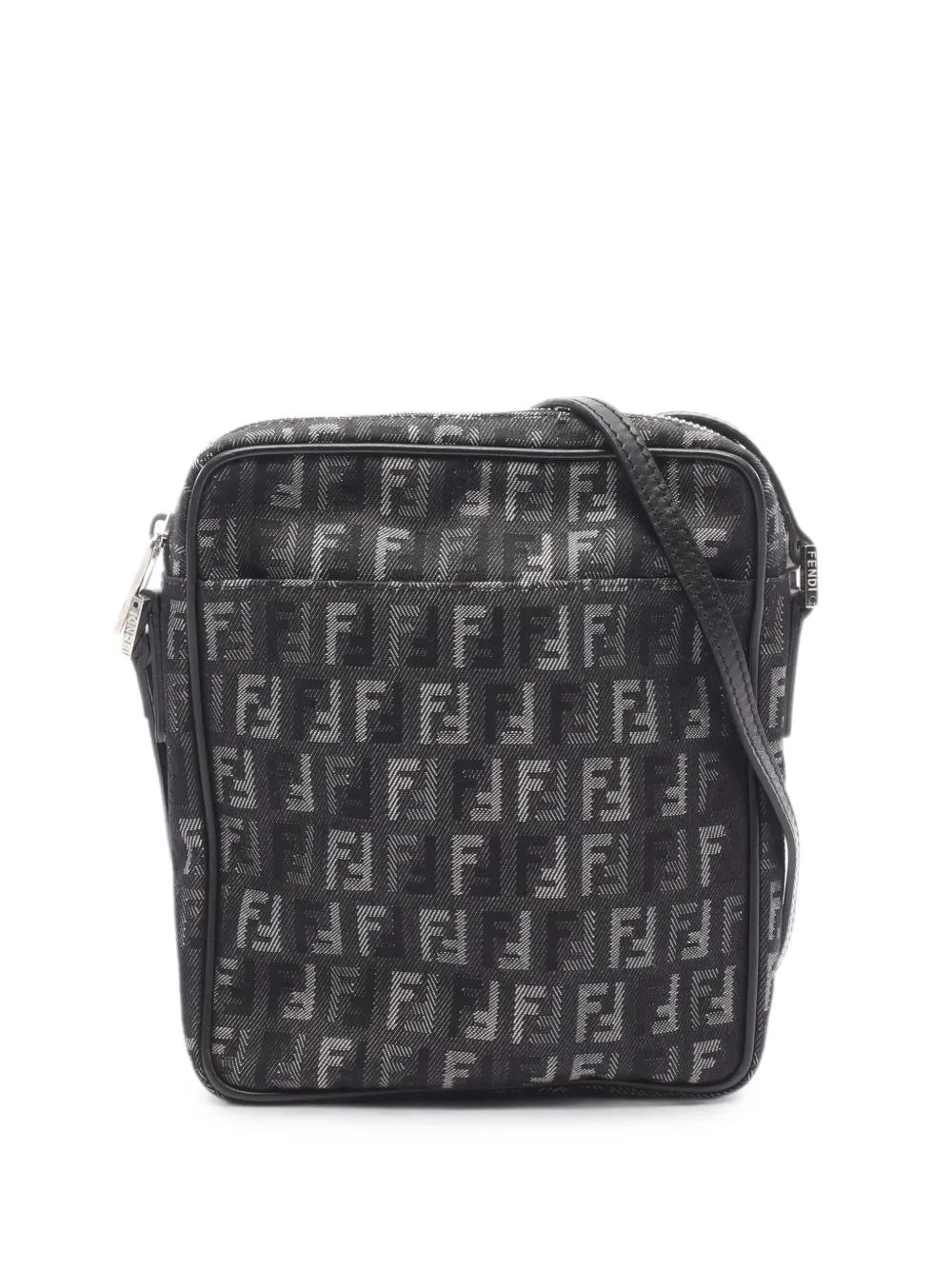 Fendi Pre-Owned 2000s Zucchino crossbody bag - Nero