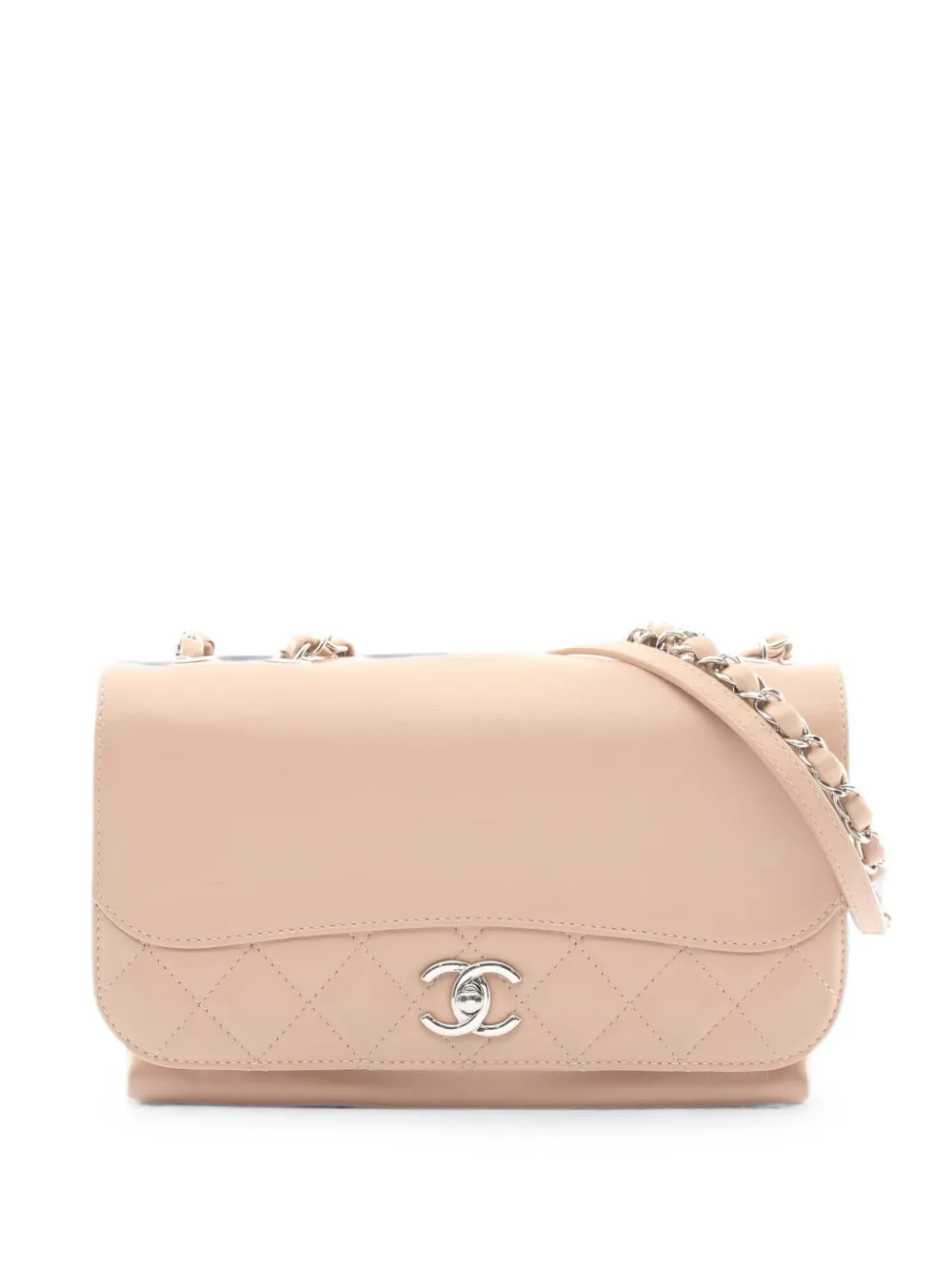 CHANEL Pre-Owned 2016-2017 matelassé shoulder bag - Rosa