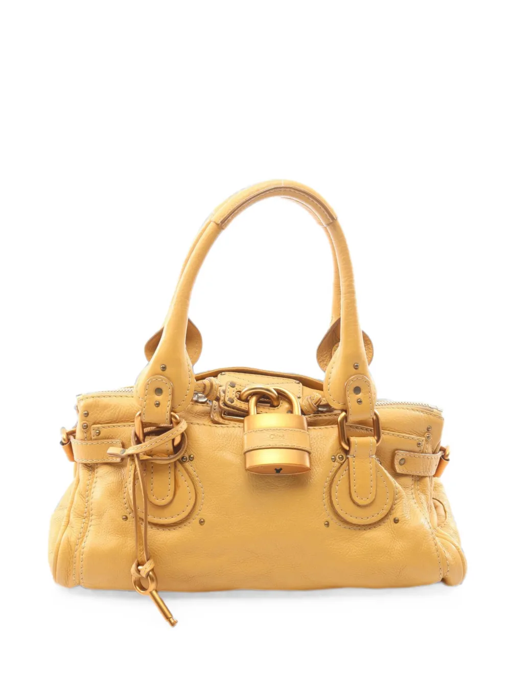 Chloé Pre-Owned 2000s Paddington handbag - Giallo