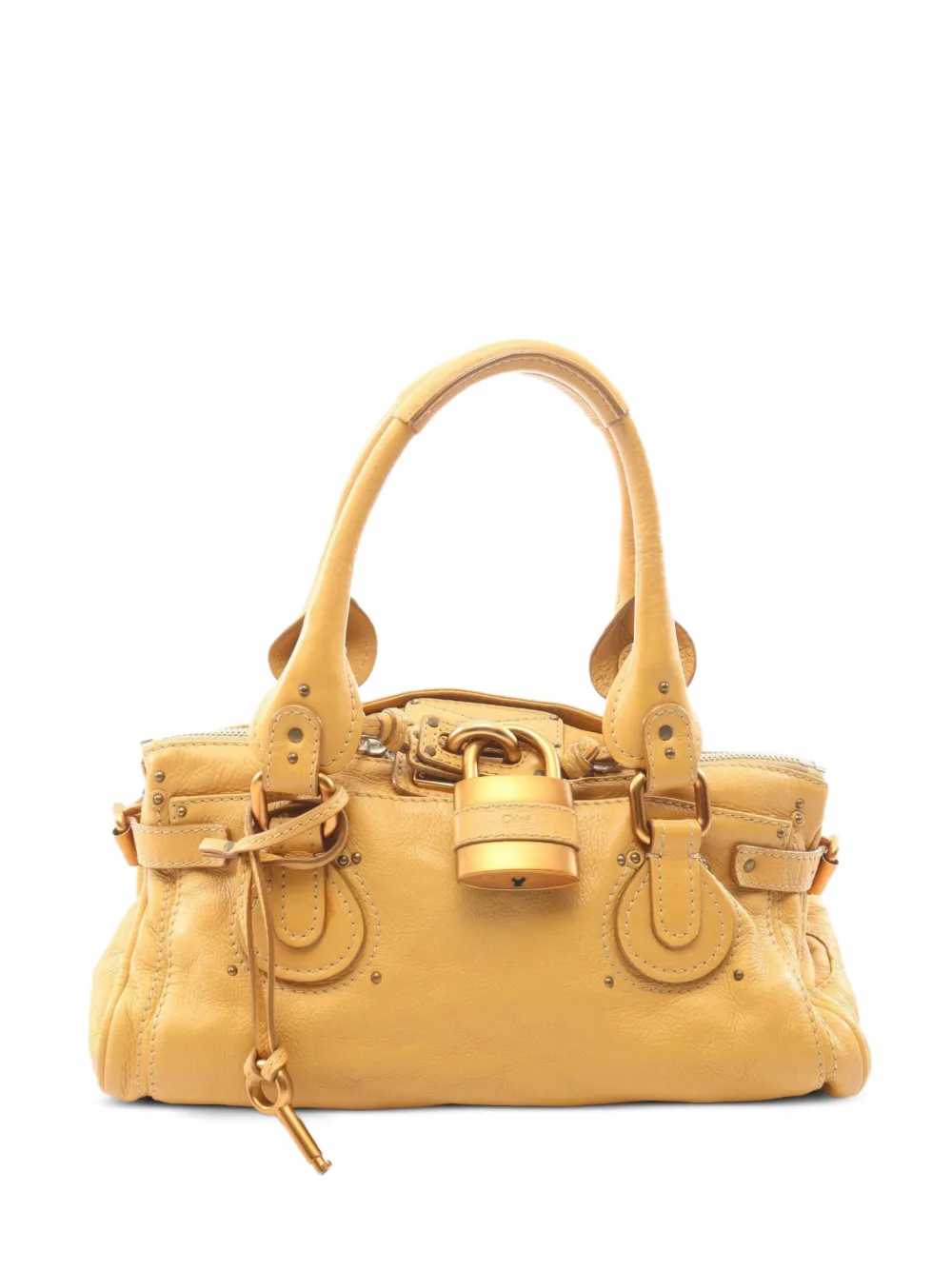 Chloé Pre-Owned 2000s Paddington handbag - Giallo