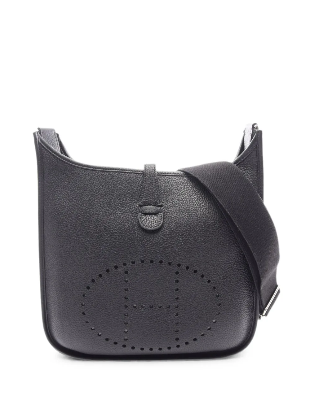 Hermès Pre-Owned 2021 Evelyn 3 Troyes PM shoulder bag - Nero