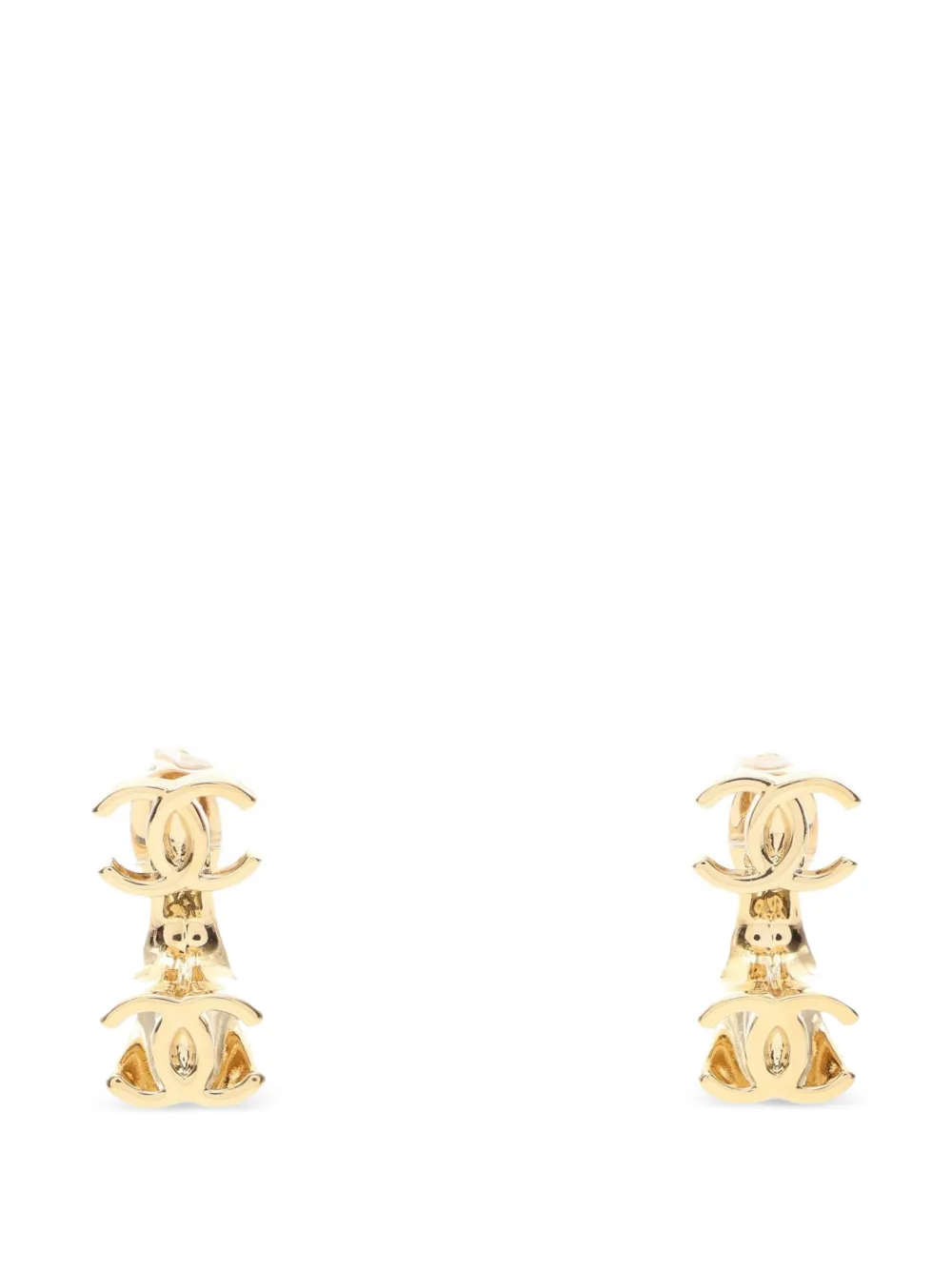 CHANEL Pre-Owned 2026 Coco Mark earrings - Gold