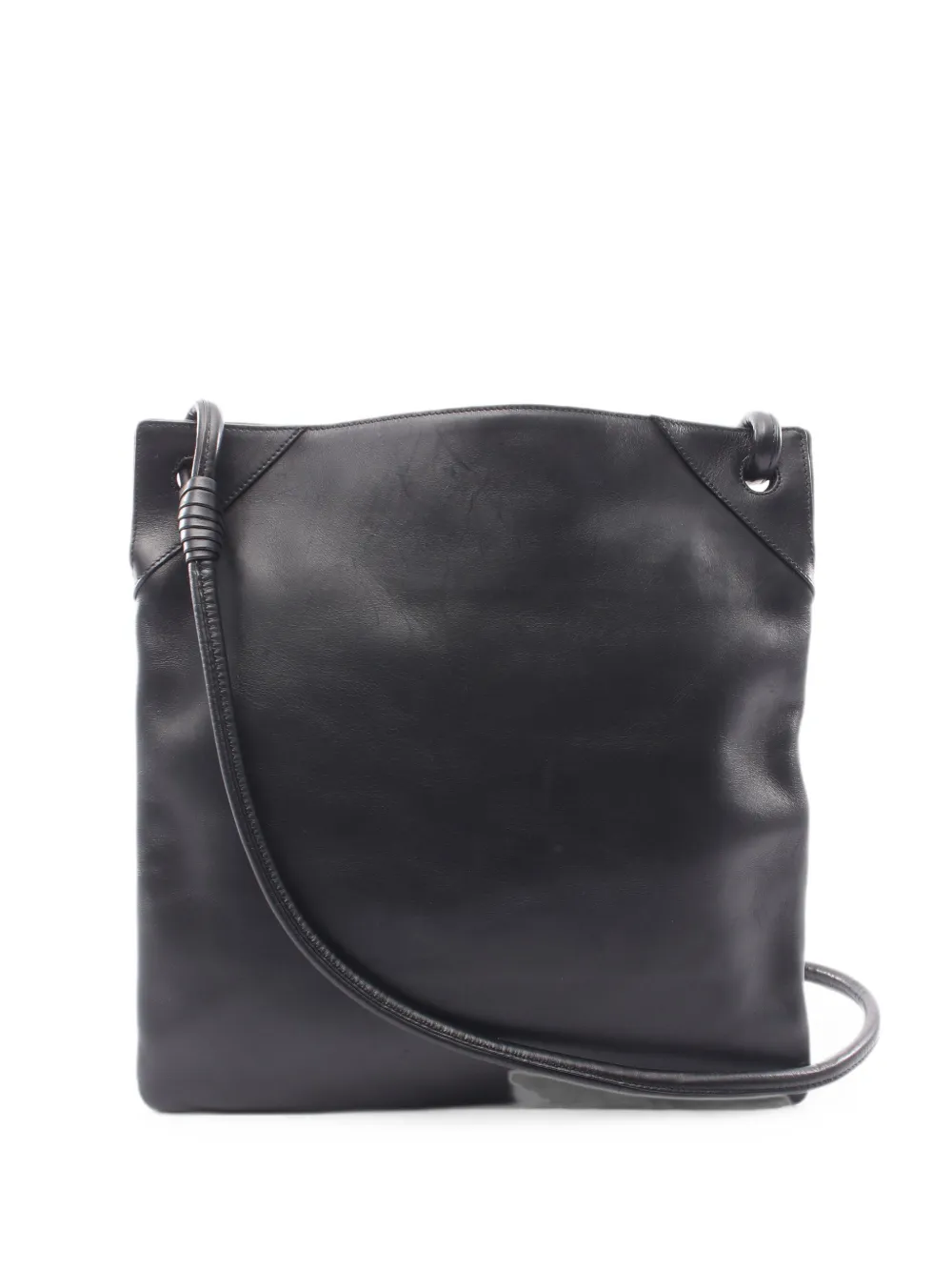 Bottega Veneta Pre-Owned 2000s leather shoulder bag - Nero