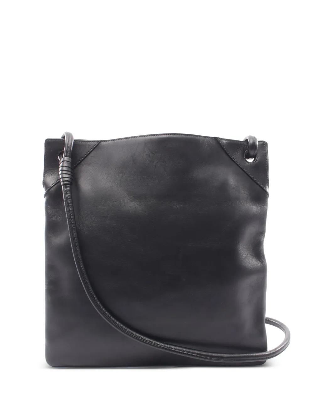Bottega Veneta Pre-Owned 2000s leather shoulder bag - Schwarz