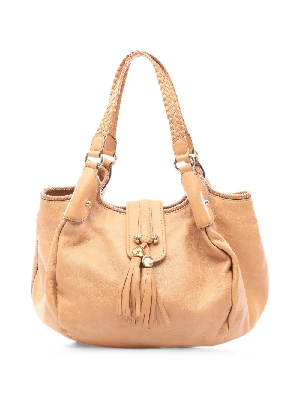 Gucci Pre-Owned 2000s Marrakech tassel shoulder bag - Toni neutri