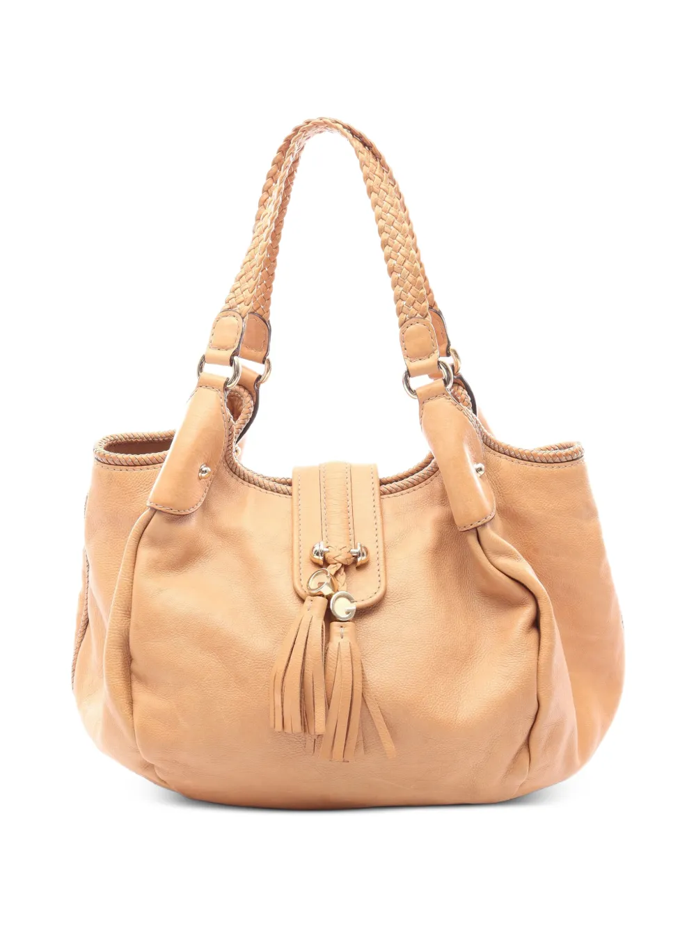 Gucci Pre-Owned 2000s Marrakech tassel shoulder bag - Toni neutri