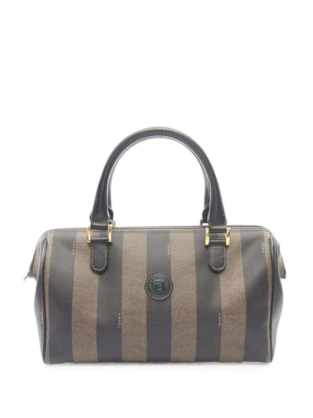 Fendi Pre-Owned 2000s Mini Pecan Boston handbag - Nero