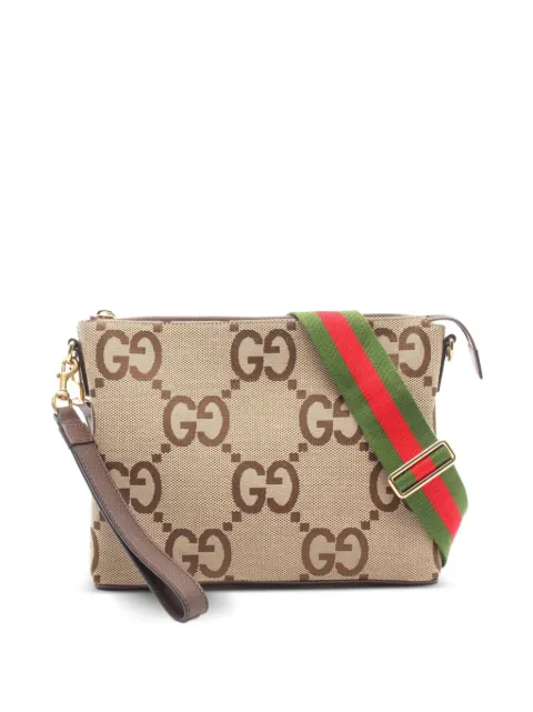 Gucci Pre-Owned bolso messenger Jumbo de lona GG 2010