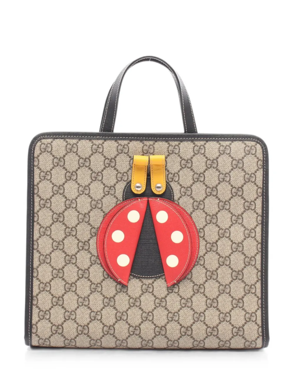 Gucci Pre-Owned 2010s GG Supreme Ladybird tote bag - Toni neutri