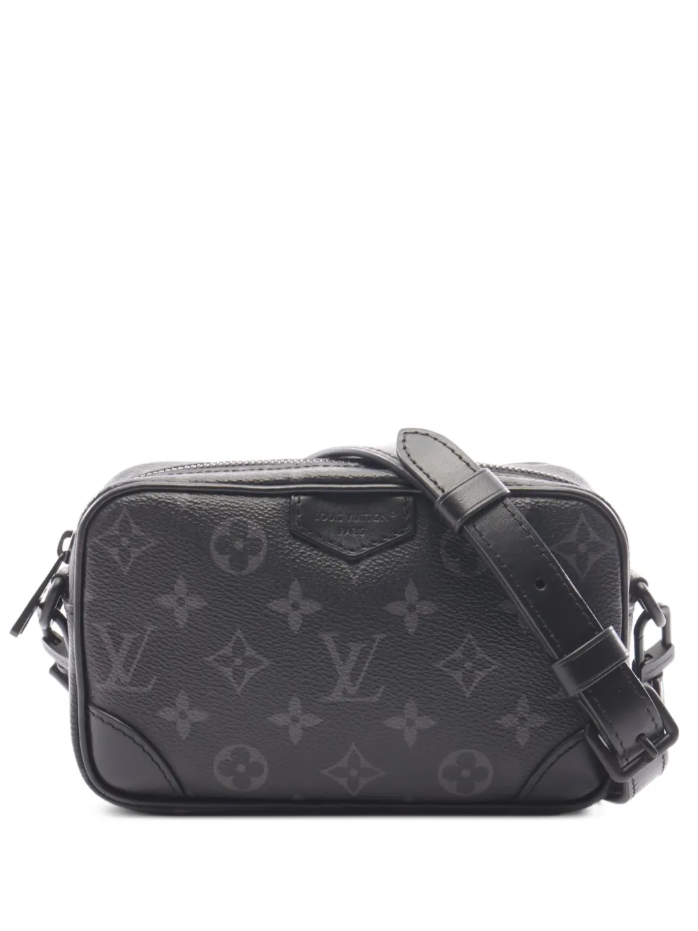 Louis Vuitton Pre-Owned Borsa a spalla Trocadero Monogram Eclipse mini anni 2010 - Nero