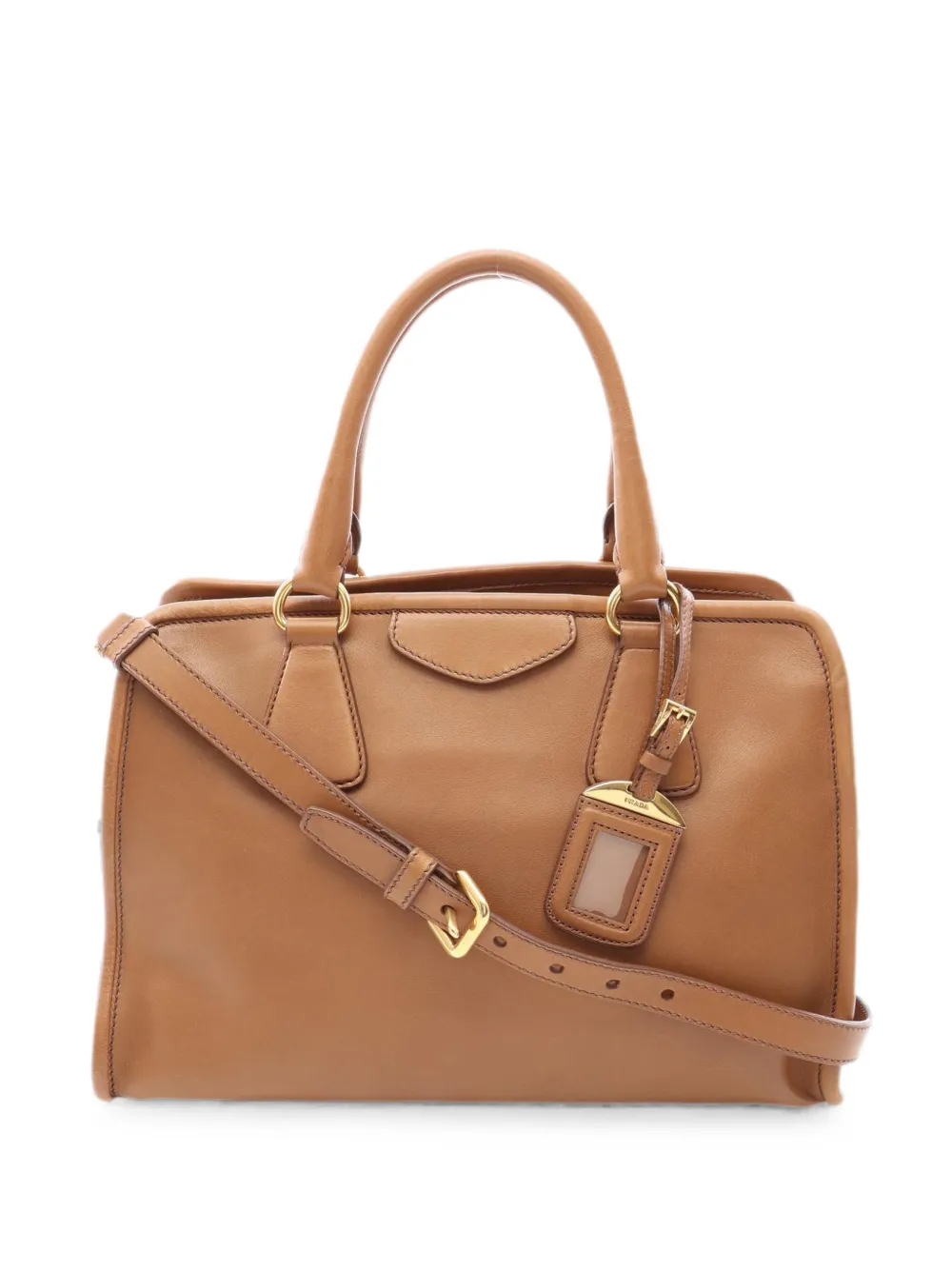 Prada Pre-Owned 2000s City handbag - Marrone