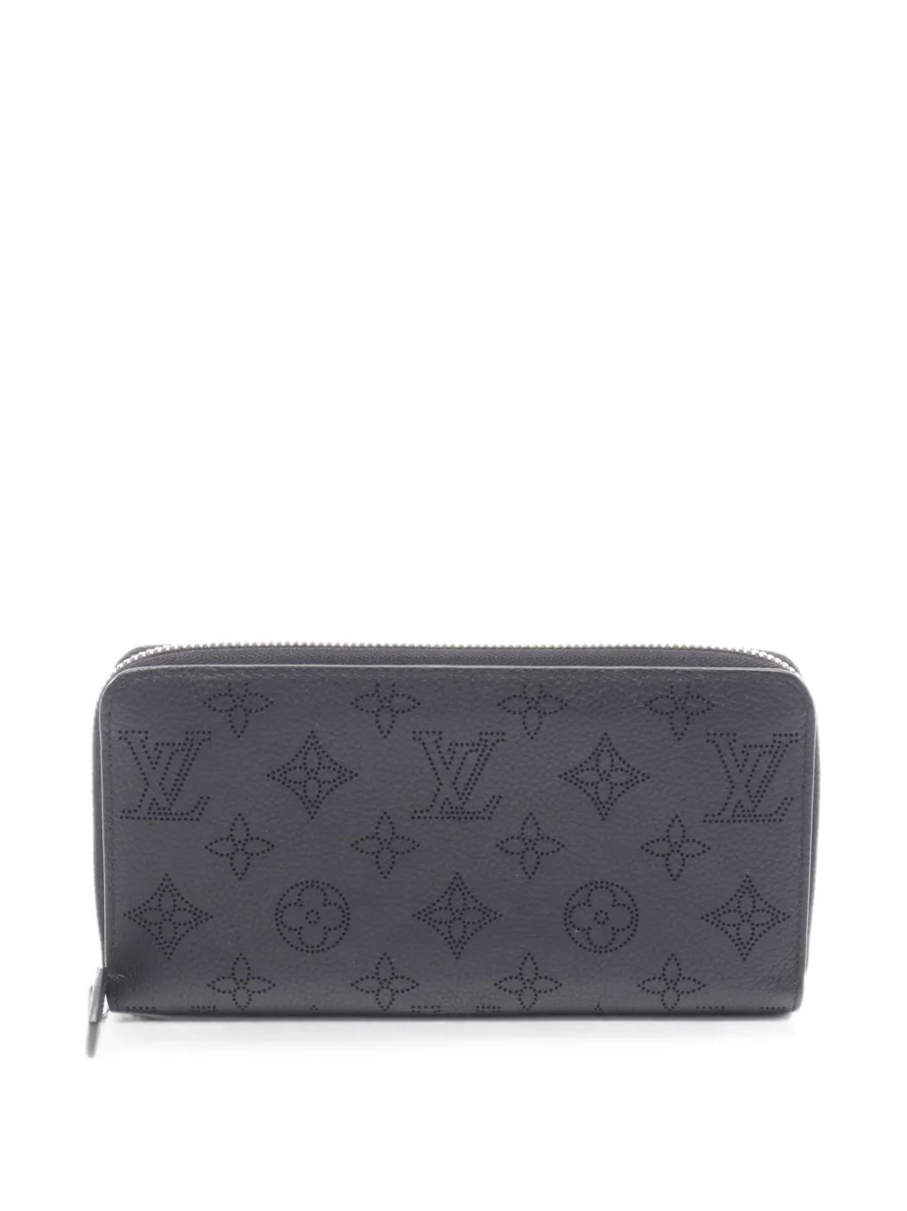 Louis Vuitton Pre-Owned 2021s Zippy Mahina-leather wallet - Nero
