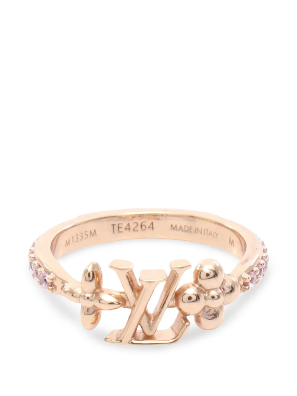 Louis Vuitton Pre-Owned 2024 Iconic rhinestone ring - Rosa