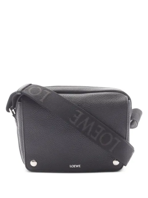 Loewe Pre-Owned 2020s medium Pebble leather messenger bag