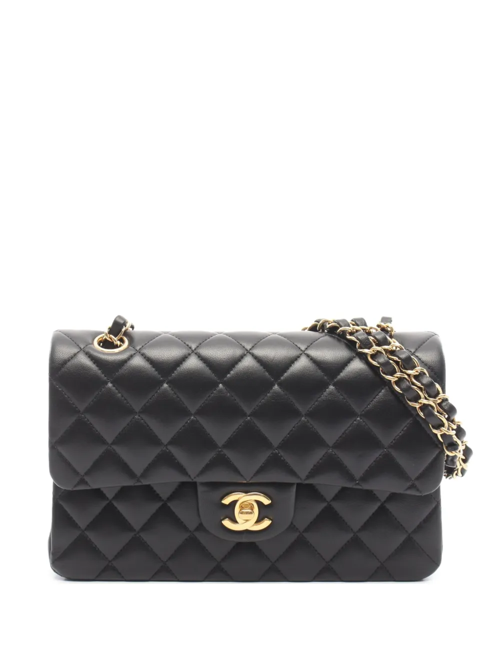 CHANEL Pre-Owned 2010s Matelassé shoulder bag - Black