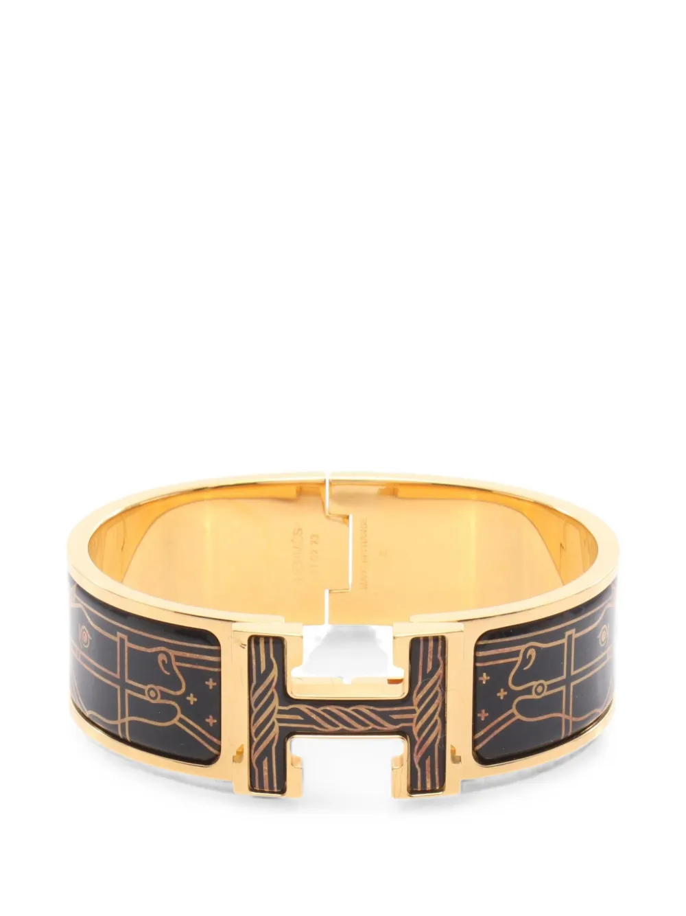 Hermès Pre-Owned 2010s Clic Clac H bracelet - Oro