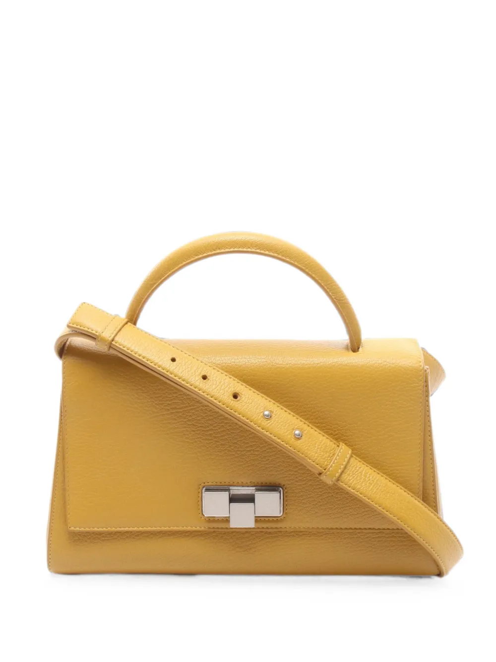 Bottega Veneta Pre-Owned 2000s leather shoulder bag - Giallo