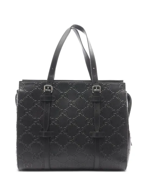 Gucci Pre-Owned 2010s GG-embossed tote bag
