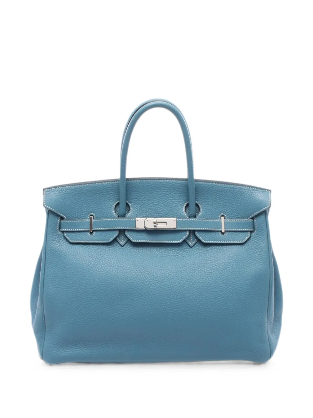 Hermès Pre-Owned 2006 35 Birkin tote bag - Blu