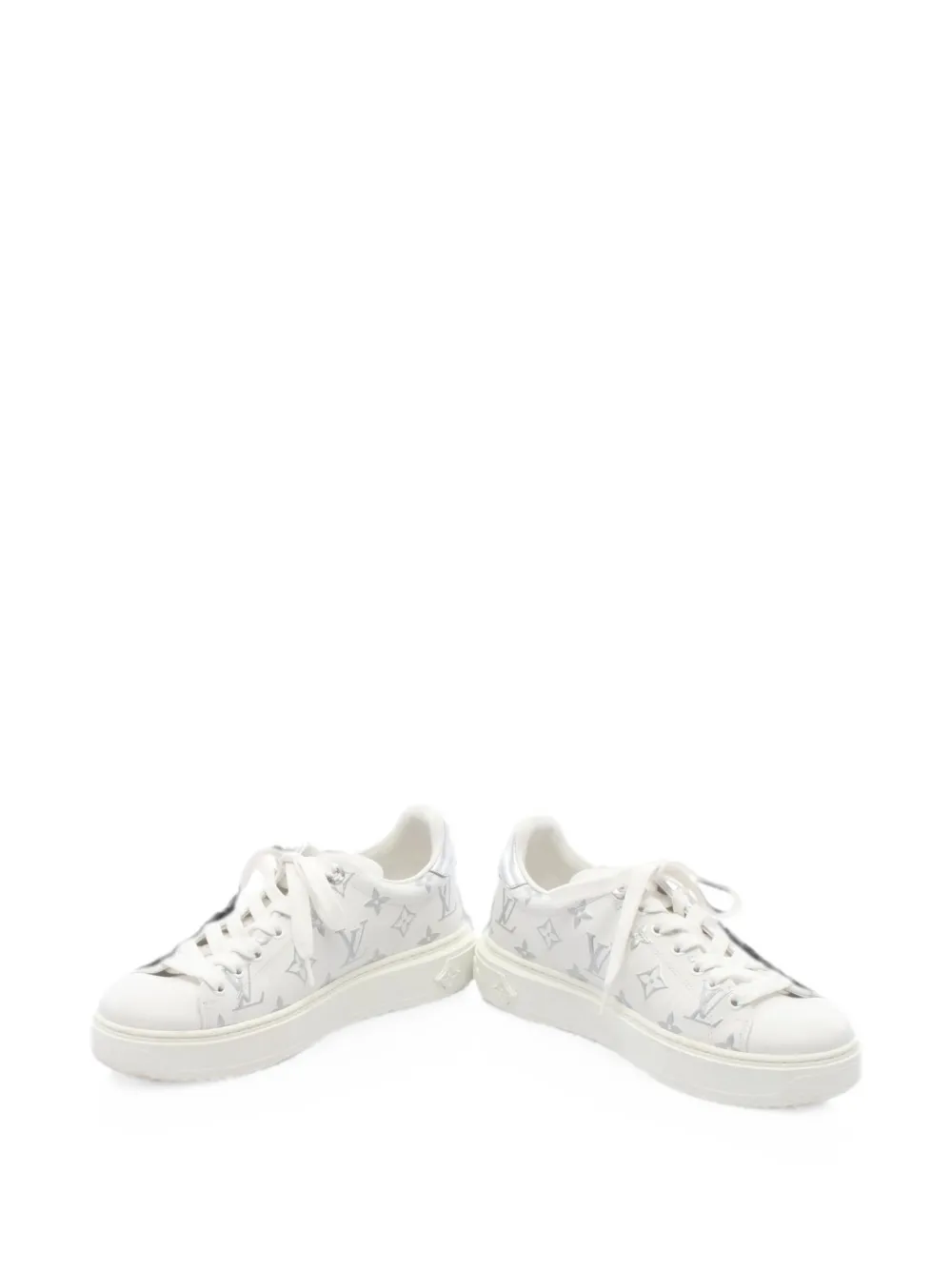 Louis Vuitton Pre-Owned 2010s Timeout monogram sneakers - Weiß