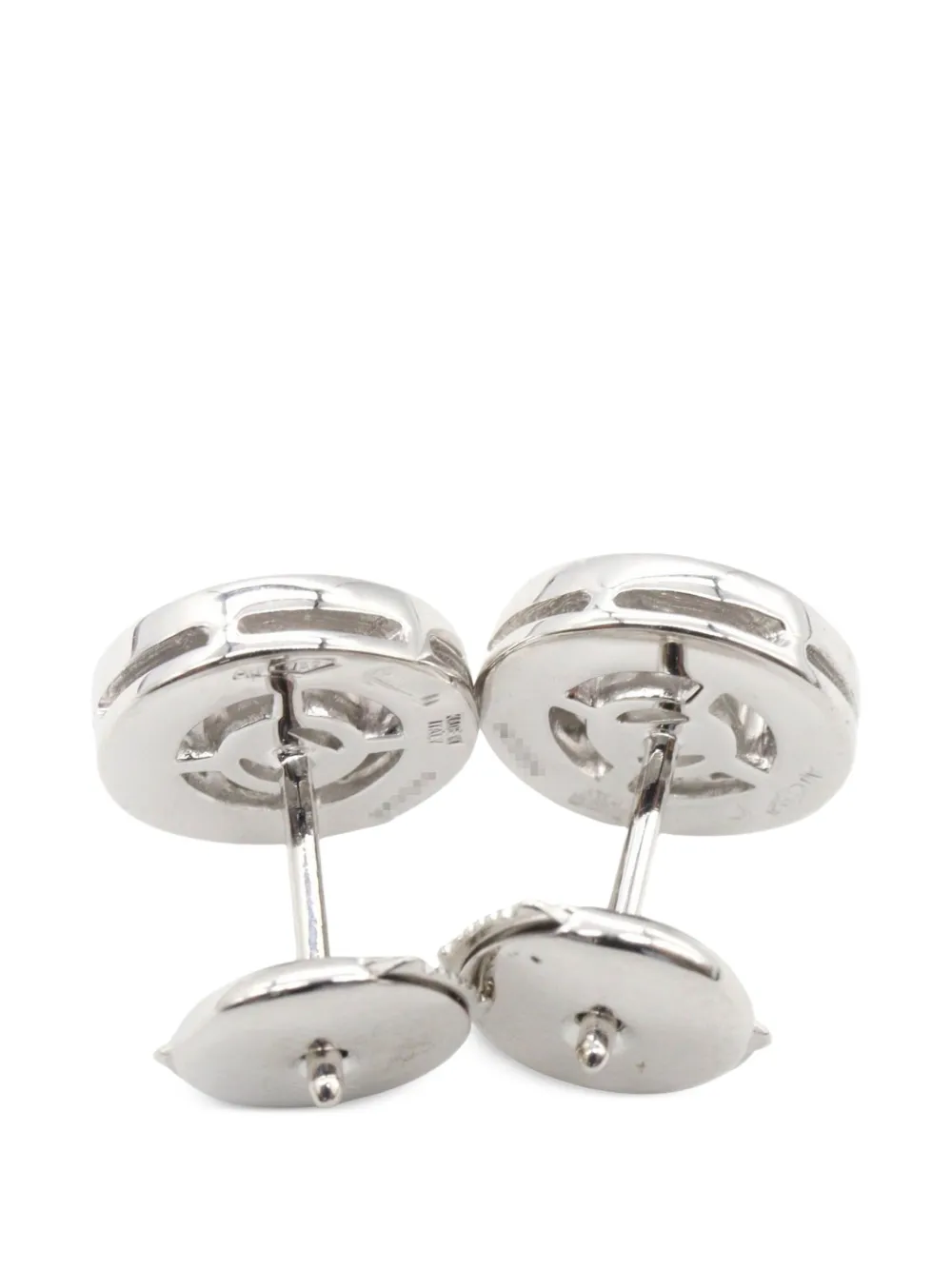 Bvlgari Pre-owned 2010s Bulgari Bulgari Diamond Earrings in Silver, view 5