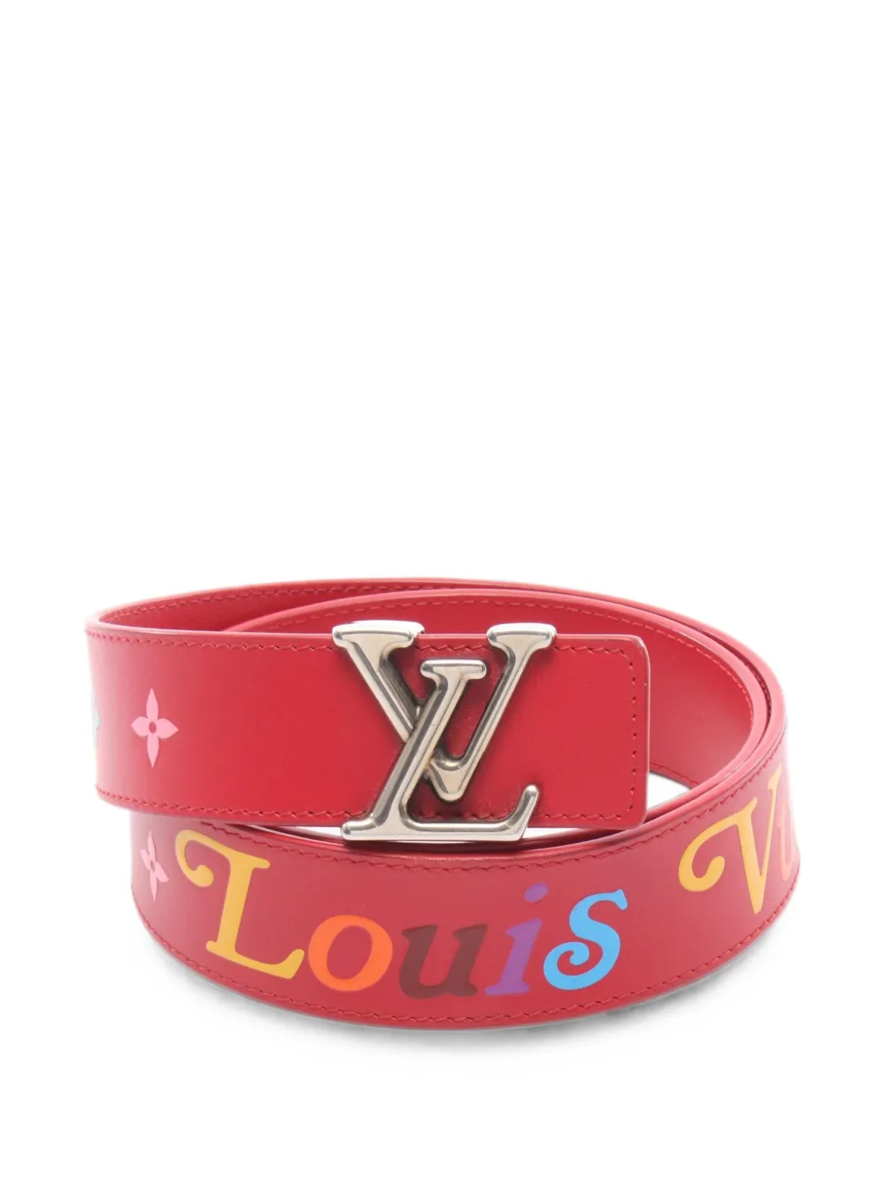 Louis Vuitton Pre-Owned 2010s New Wave belt - Rosso